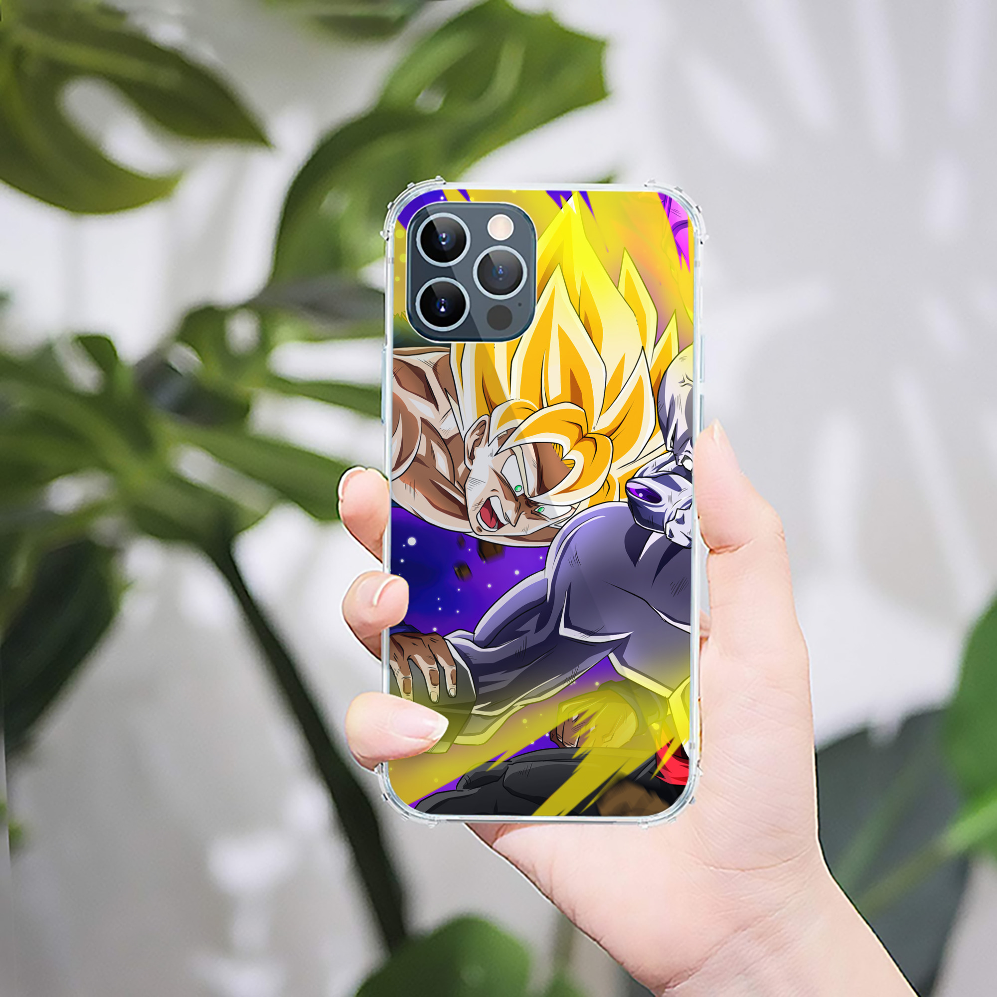 （画像用） ドラゴンボール DRAGON BALL 【iPhone 12シリーズ対応】透明スマホケース（クリアソフトケース）
